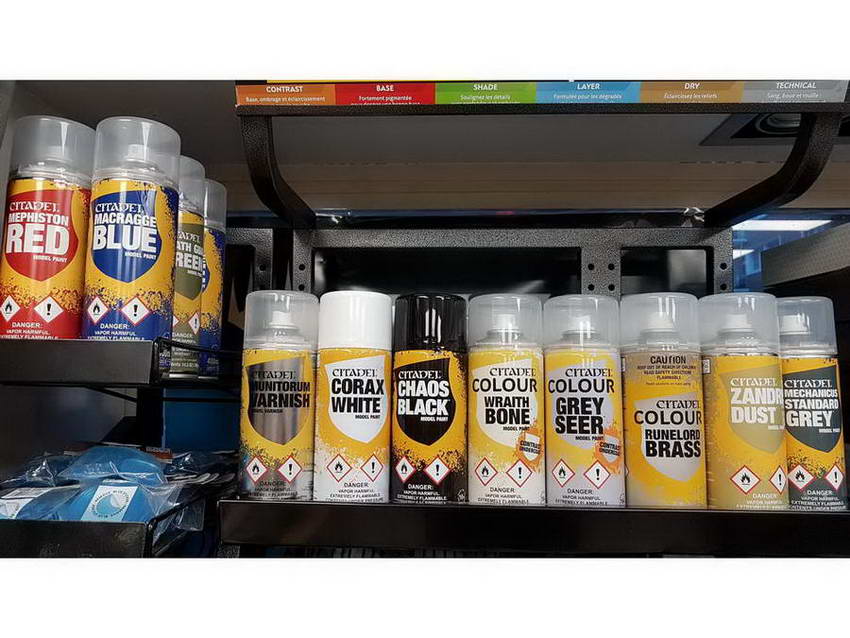 Citadel Spray Primer - Zandri Dust Aerosol Undercoat For Miniatures & Models
