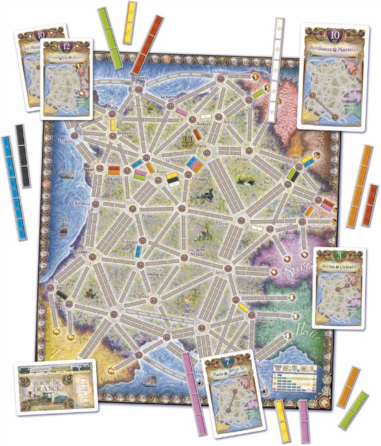Les Aventuriers du Rail : France et Old West (Extension) – Image 2