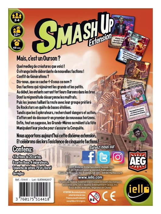 Smash Up : Conflit de Générations (extension) – Image 2