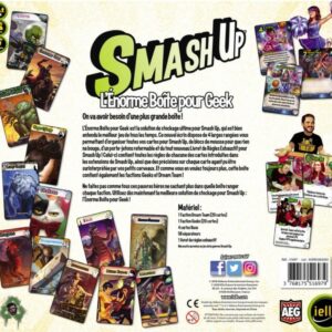 Smash Up – L’Enorme Boite pour Geek