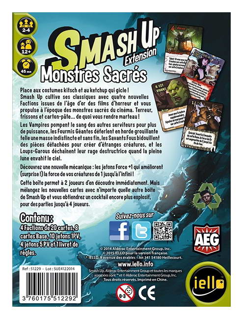 Smash Up : Monstres Sacrés (extension) – Image 2