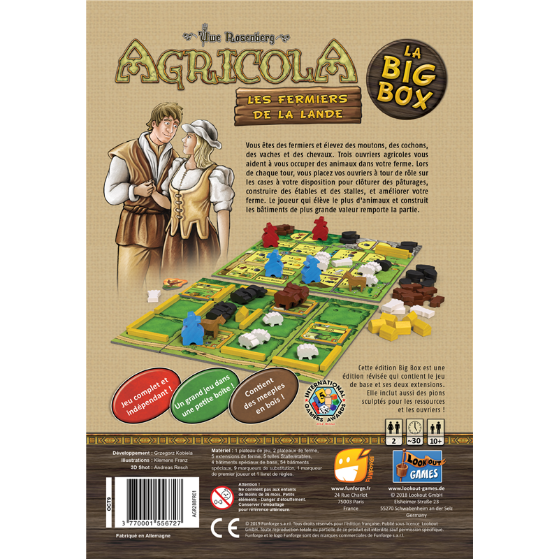 Agricola Big Box 2 Joueurs - Les Fermiers de la Lande – Image 3