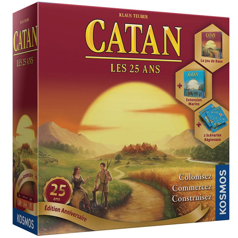 Catan Édition Jubilé - 25ème Anniversaire