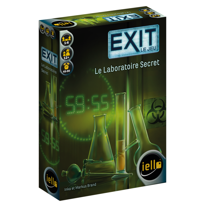 EXIT: Le Jeu - Le Laboratoire Secret (2017) - Jeux d'Énigmes