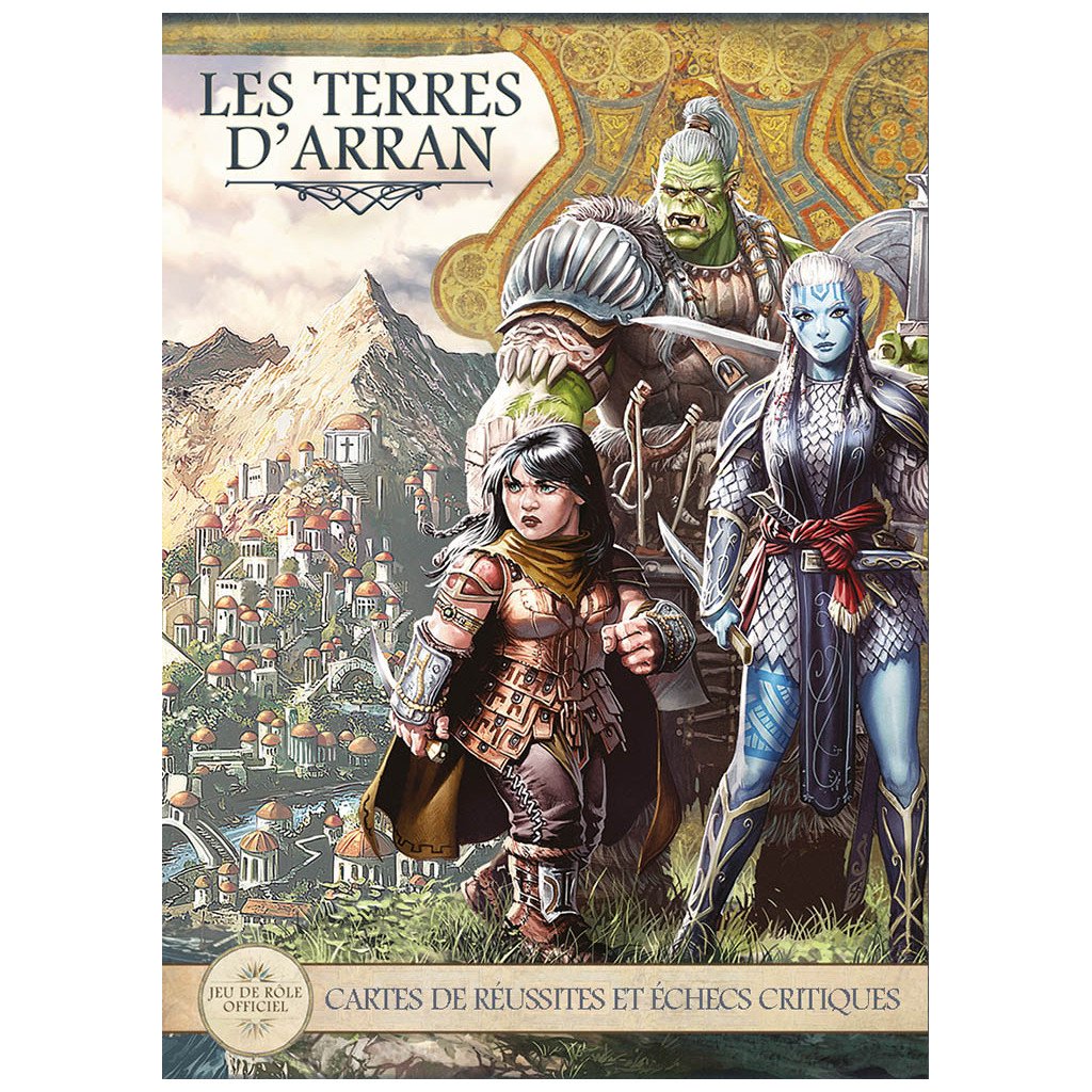 Terres d'Arran : Cartes de réussites et échecs critiques