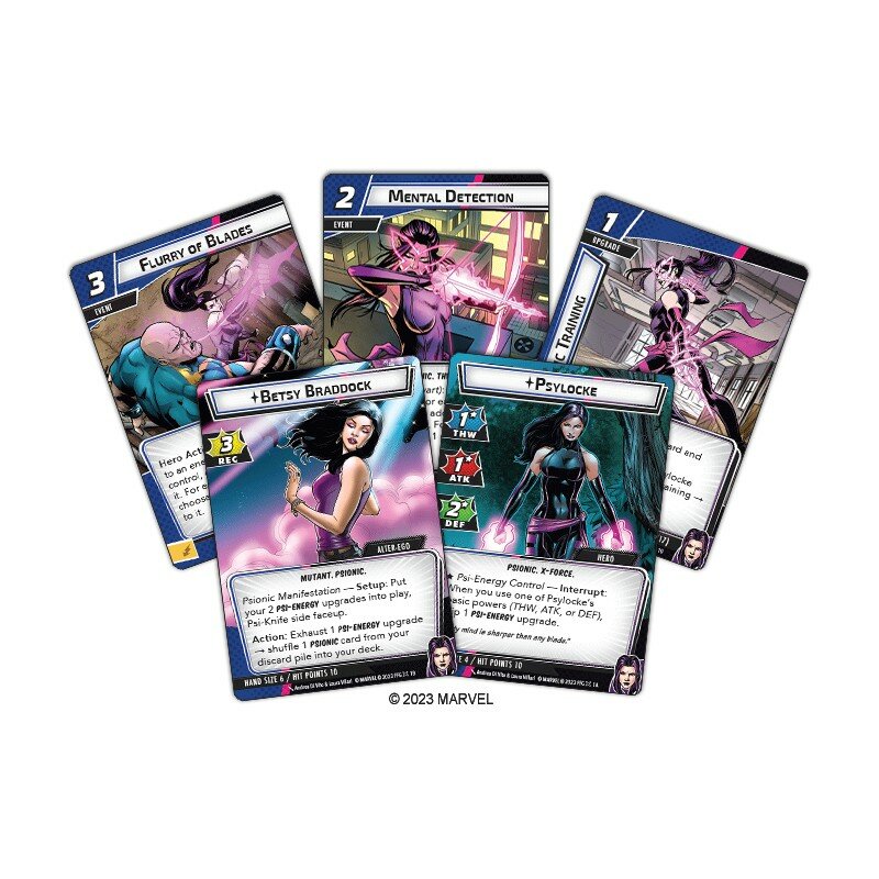 Marvel Champions - Paquet de Héros - Psylocke – Image 2