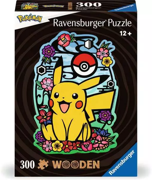 Puzzle Bois Pikachu 300 pièces