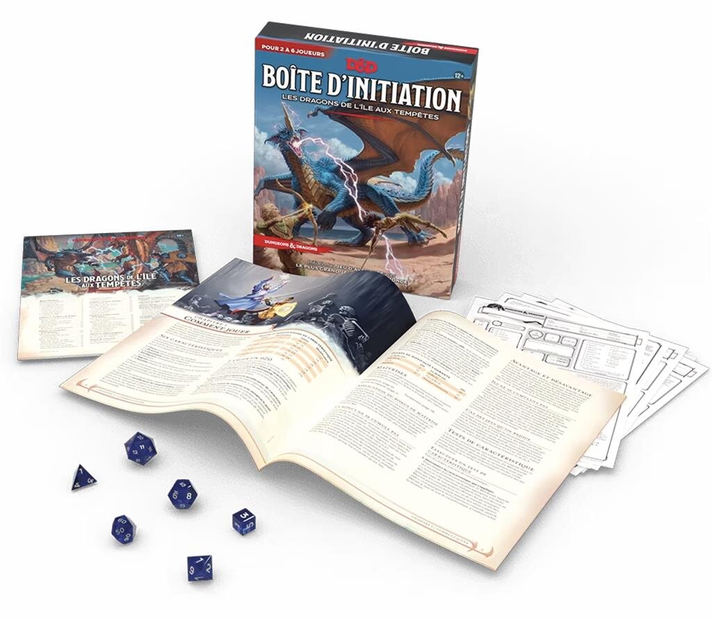Dungeons & Dragons Boîte d’initiation : Dragons de l’Île aux Tempêtes (Version Française) – Image 2